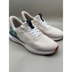 Kizik Men's Casual Sneakers Lace Up Mesh Comfort Athletic Shoes Beige Size‎ 10